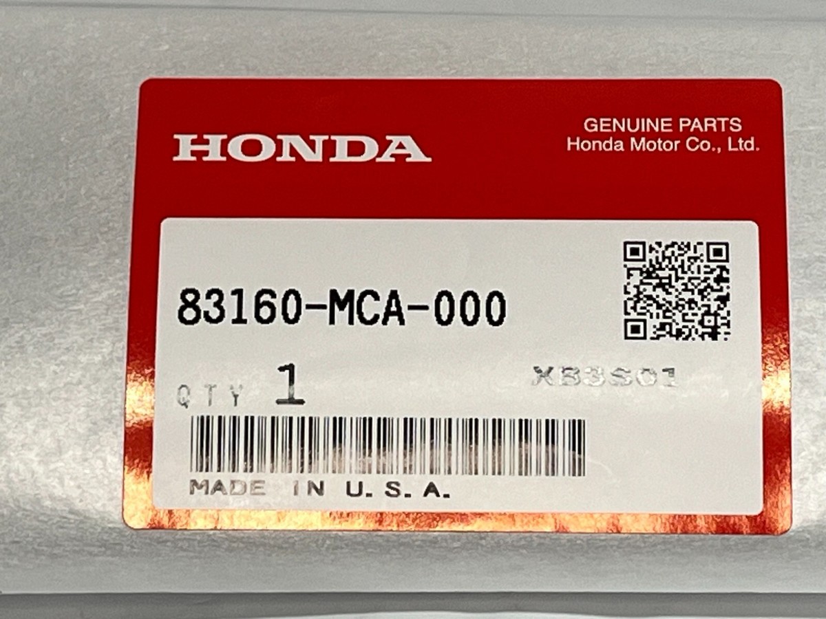 Genuine Honda GL1800 Goldwing Right Shelter Panel Cover W/O