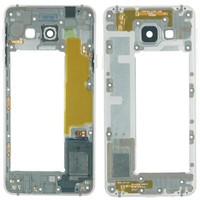 Samsung Galaxy A3 2016 SM-A310F Frame Cover Housing Antenna Buttons Silver