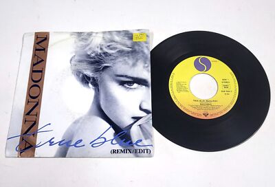 Madonna   True Blue (Remix/Edit) / Ain t No Big Deal   7'' Vinyl   1986   NM