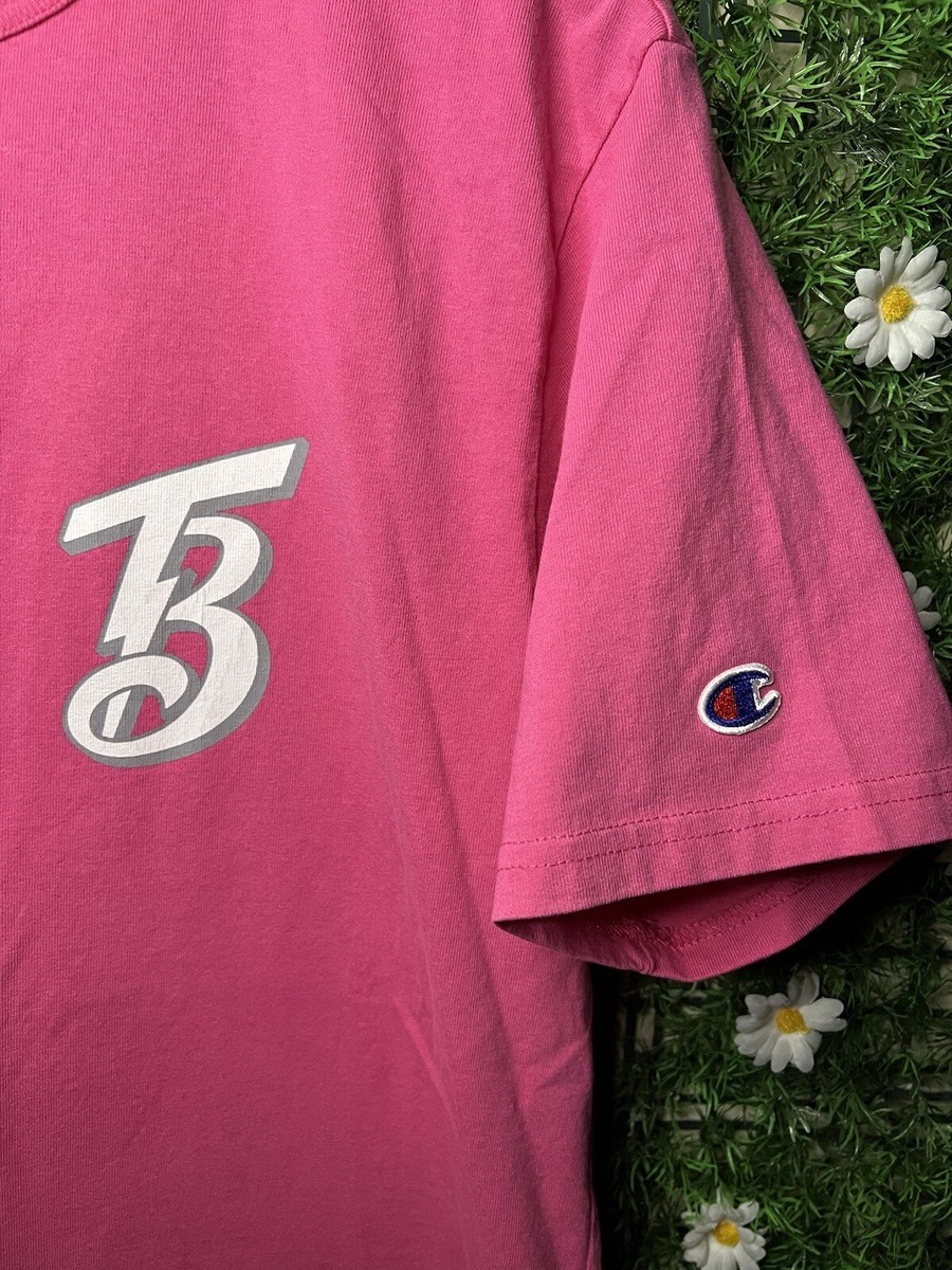 Champion x Tokyo Beams Short Sleeve T Shirt Pink Double