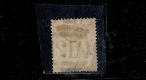 Antigua 1890 SG 25a 1d Rosa com 12 Cancelamentos e WMK INVERTIDO MUITO RARO! - Imagem 2 de 2