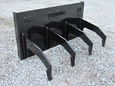 4 Tine Ripper Soil Tiller Fits Bobcat MT Mini Skid Steer - Free Shipping
