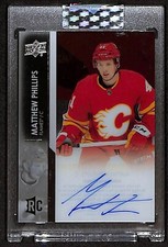 2021-22 Upper Deck Clear Cut Base Rookie AUTO #CC-MP Matthew Philips