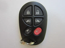 2004-2018 OEM TOYOTA SIENNA REMOTE KEYLESS ENTRY KEY FOB GQ43VT20T / 6 BUTTON