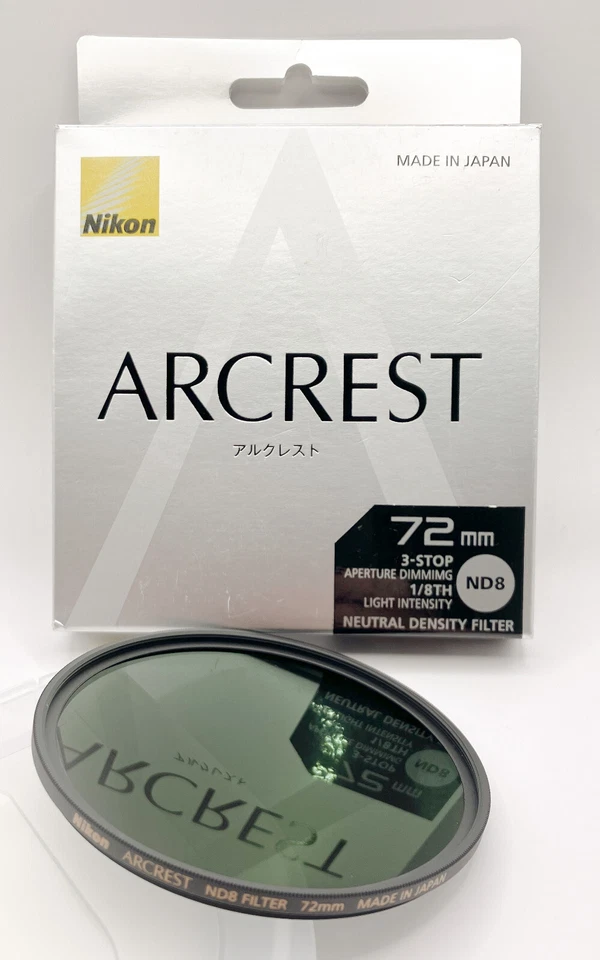 {Brand New} Nikon Arcrest ND8 Polarizer 72mm Made in Japan - Image 3 of 3
