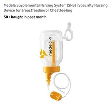 Medela Supplemental Nursing System SNS for Breastfeeding and Chestfeeding Aid