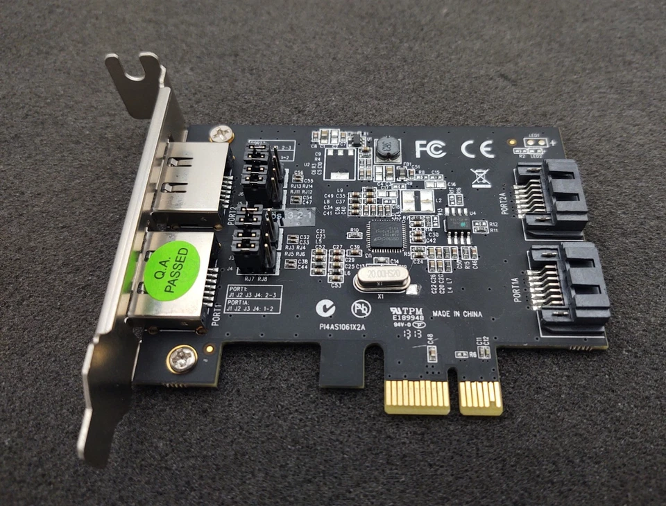 StarTech.com PEXESAT322I PCI-Express x1 Low Profile Ready SATA III (6.0Gb/s) 2 I - Image 2 of 4