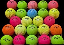 24 Callaway Supersoft Golf Balls 5A Mint Color Mix Matte Bright AAAAA