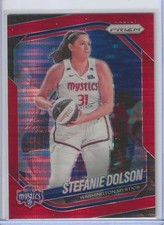 2025 Panini WNBA Prizm Stefanie Dolson Red Pulsar #112  031/299 RARE 1/1