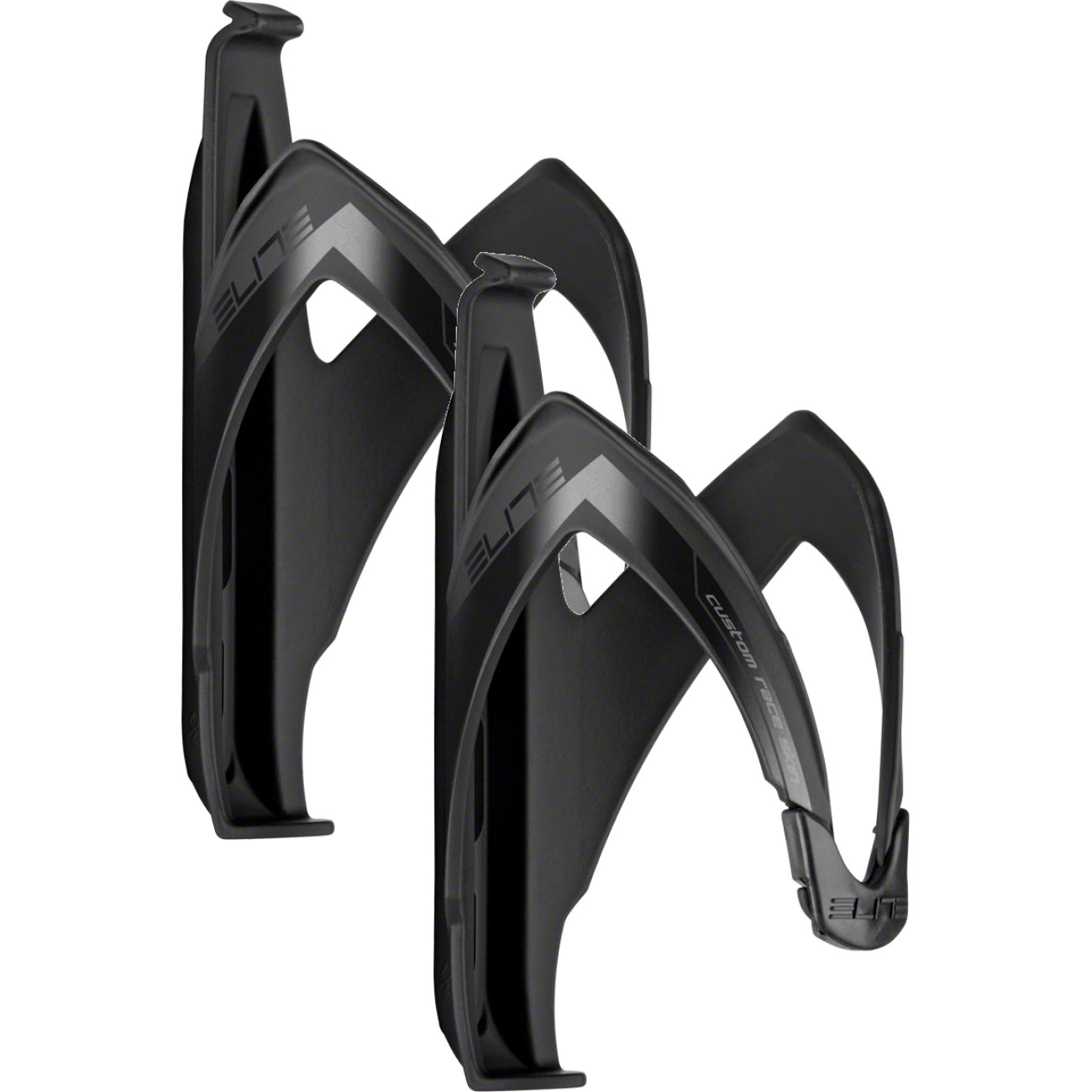 Упаковка из 2-х специальных бутылочек для воды Elite SRL: Матово-черный