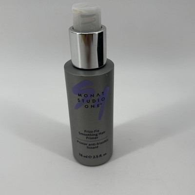 Lot Of 2 Monat Studio One Frizz Fix Smoothing Hair Primer 2.5 fl oz  74ml