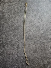 Gold Cresent Moon Necklace