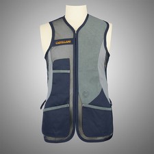 Castellani Rio Pro Alcantara Mens Shooting Vest 024 159 Left Handed