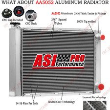 4-row Universal Aluminum Racing Radiator For Chevrolet Gm Double Pass 28x19x3 4-row Universal Aluminum Racing Radiator For Chevrolet Gm Double Pass 28x19x3