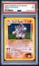 2000 POKEMON GYM HEROES HOLO #2 BROCK'S RHYDON PSA 7