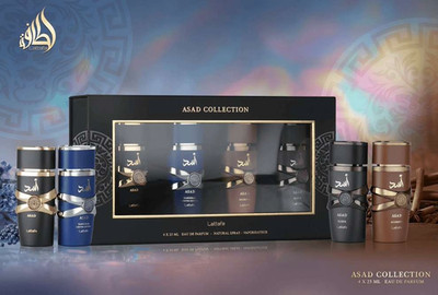 Lattafa Asad Collection Eau de Parfum 4X 25ml  Limited Edition