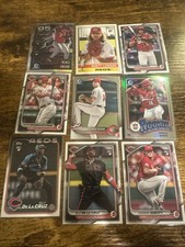 Elly De La Cruz #22 RC + 8 Other Reds RC / Up And Coming Players!