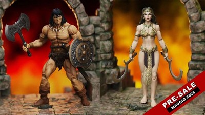 CONAN & BELIT QUEEN OF THE BLACK COAST 1/12 ACTIONFIGUR - BOSS FIGHT STUDIO