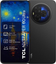 TCL NXTPAPER 60 Ultra 5G 256 GB Almacenamiento 12 GB RAM – NEGRO NEBULOSA