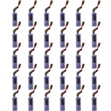 30-Pack BR-AG 3V Battery 1800mAh with Plug for PLC High-capacity Batteries