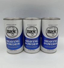 3 SoftSheen-Carson Magic Regular Strength Shaving Powder 5 Oz. Each