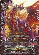 Buddyfight TCG card S-BT02/0019EN RR Oxideos Aralgeine Dimension Destroyer