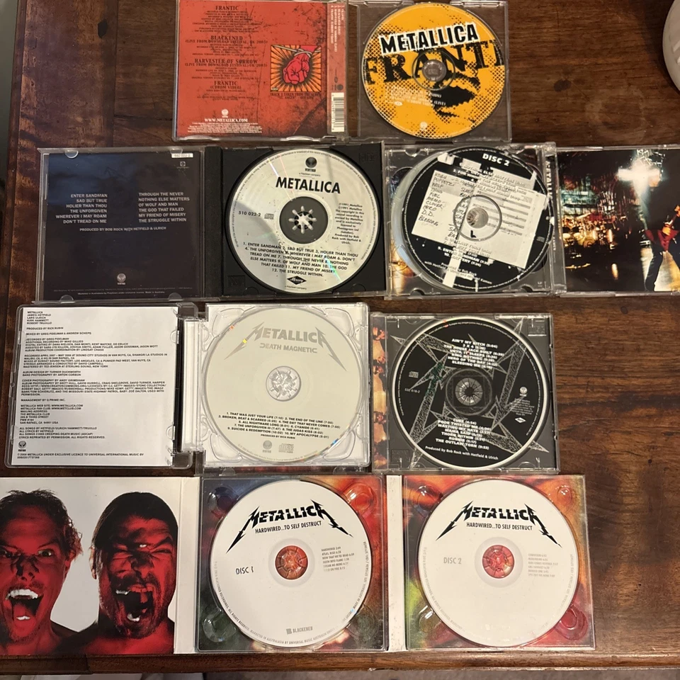 Metallica Various CD Albums x 6. - image 3 of 3