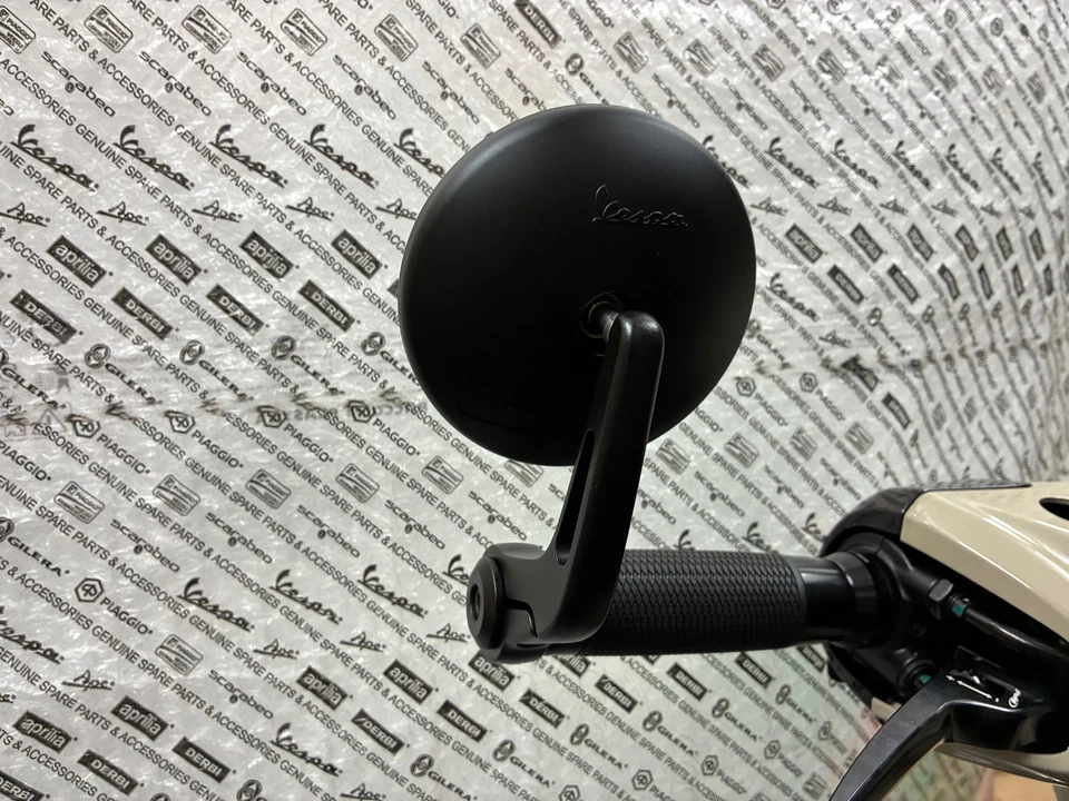 Vespa Spiegel original Lenkerendspiegel Satz GTS 125 300 310 GTV Umbau - Bild 4 von 4