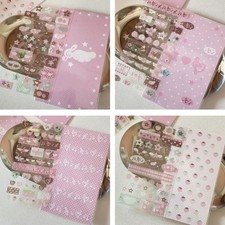 Sparkling Decorative Sticker Strawberry Music Note Themed Sticker For Phone Case