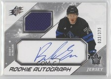 2023-24 SPx Rookie Auto Jersey 33/375 Bobby McMann #BM Auto 0f5t