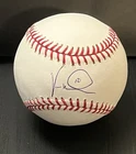 Vernon Wells Autographed OMLB Baseball New York Yankees Toronto Blue Jays