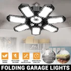 12000000LM LED Garage Light Super Bright Work Shop Ceiling Light Deformable HR