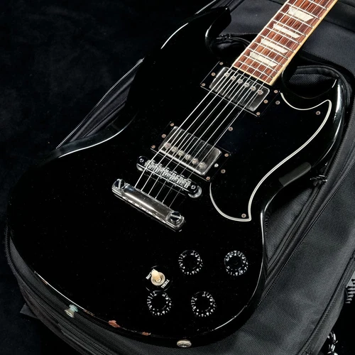 Gibson 1990 SG Standard Ebony / Side Jack Model (1990) (no250617)
