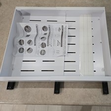 2 Pack Pull Out Cabinet Organizer, 16.5" Deep,Expandable 12.6"-20.4" W Slid...