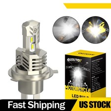 1/2X H4/9003/HB2 Motorcycle LED Bulbs 300% Brighter 6000K White High Low Beam