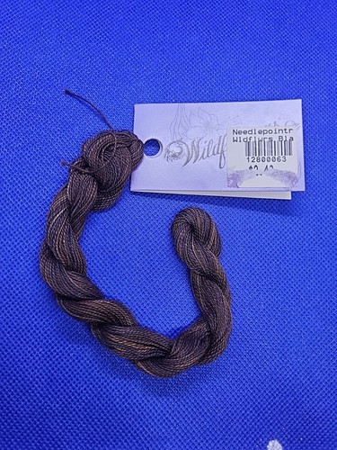 Wildflowers by Caron Cotton Thread Black Forest Vareigated Brown - Picture 1 of 4