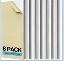 Large Acoustic Panels, 47.2" X 23.6" X 0.35" High Density Absorbing Acoustic