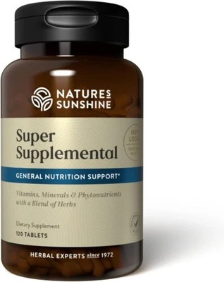 Nature's Sunshine Super Supplemental, 120 Tablets | Multivitamin for Men...