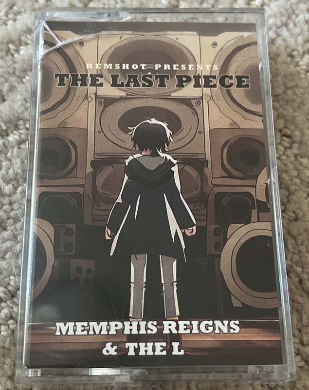 REMSHOT PRESENTS The Last Piece CASSETTE 2023 MEMPHIS REIGNS & THE L RAP HIP HOP