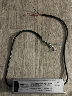 MaxBrite SLS12060-12DH TRIAC LED Dimming Class 2 Power Supply 12V DC 5A 60W MAX