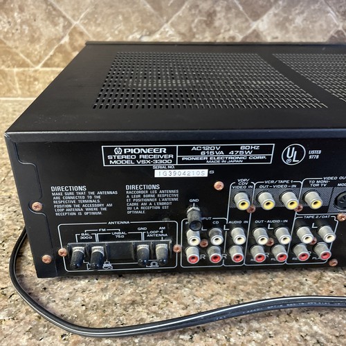 Pioneer VSX-3300 Surround Graphic Equalizer AM/FM Stereo A/V Receiver getestet - Bild 12 von 14