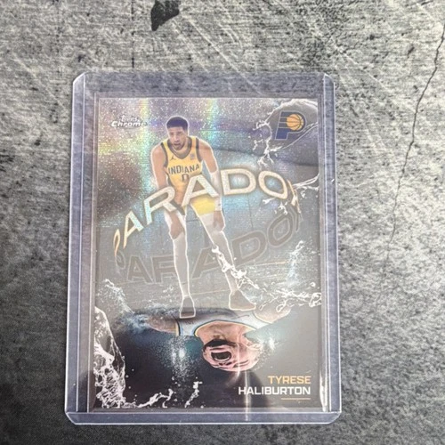 2025 Topps Chrome Tyrese Haliburton Base (RAW)