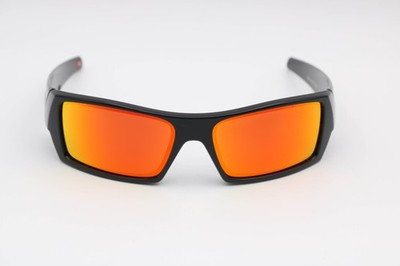 Oakley Gascan Black Rectangle Mirror Sunglasses oo9014-4460 60-15-128