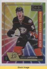 2016-17 O-Pee-Chee Platinum Rainbow Color Wheel Jacob Larsson #169 READ 0tf
