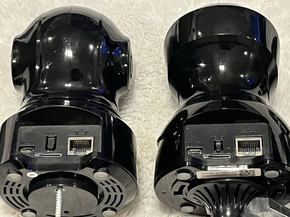 Cámaras de seguridad panorámicas/inclinables Kamtron Tethys WiFi IP inalámbricas HD probadas en interiores funciona Foto 4 de 4