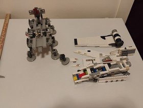 LEGO Star Wars: Republic Dropship with AT-OT Walker ~35% Complete No figs RARE!