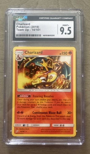 Charizard graded CGC 9.5 for sale on eBay