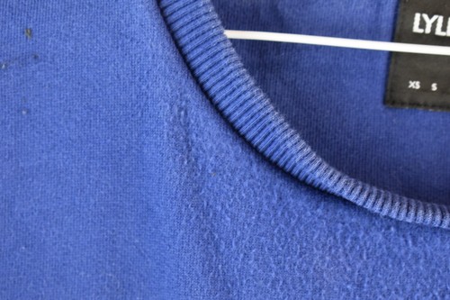 LYLE&SCOTT Blue Sweatshirt size XL Mens Pullover Jumper Casual Outdoors - Picture 4 of 9