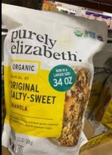 Purely Elizabeth Organic Salty-Sweet Granola 34 oz Gluten Free Vegan Non GMO