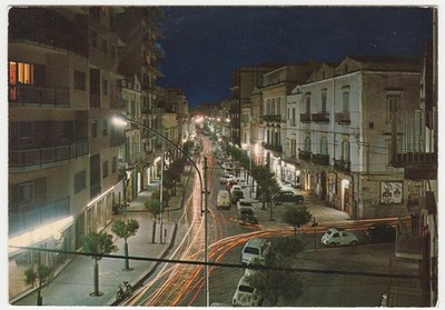 CORATO - BARI - CORSO CAVOUR - NIGHT - TRAVEL 1974 -34927-